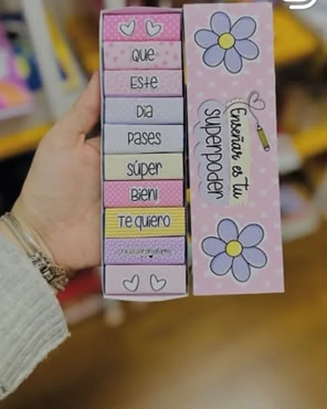 Cajita de chocolates Bis para docentes