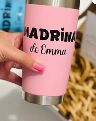 Vaso térmico con nombre